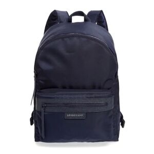 🆕️ LONGCHAMP Backpack - Le Pliage Neo Travel Quiet Luxury Navy Blue Streetwear